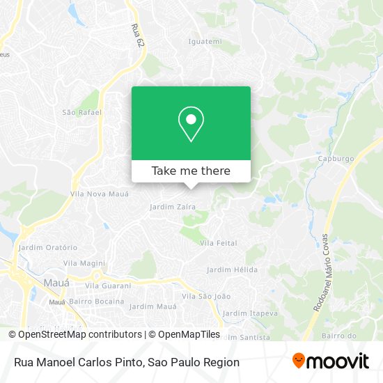 Rua Manoel Carlos Pinto map