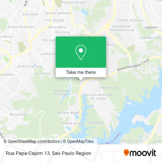 Rua Papa-Capim 13 map