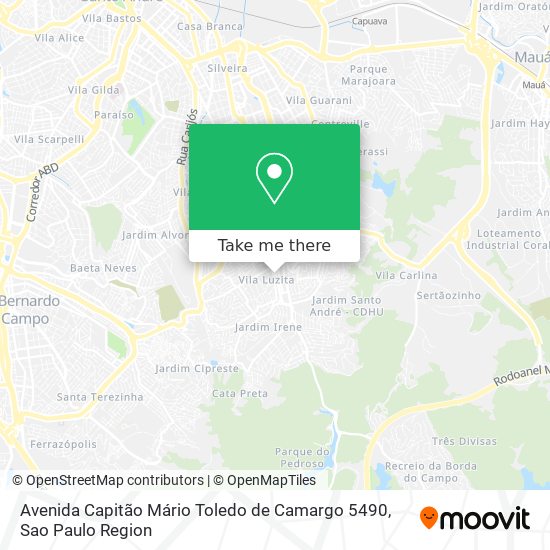 Avenida Capitão Mário Toledo de Camargo 5490 map