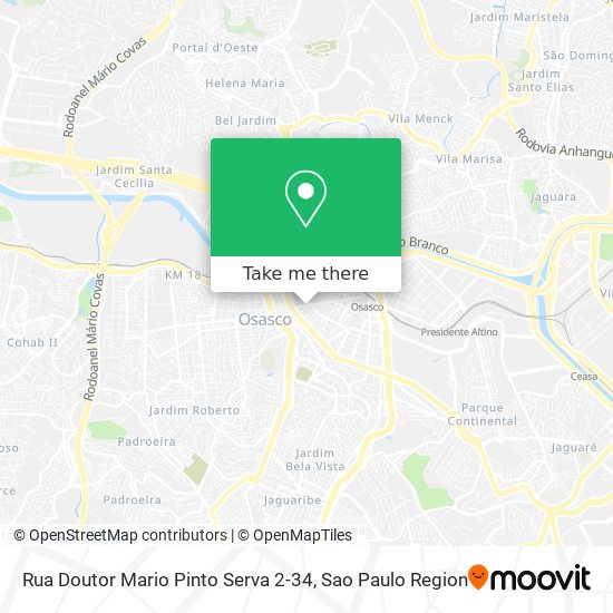 Rua Doutor Mario Pinto Serva 2-34 map