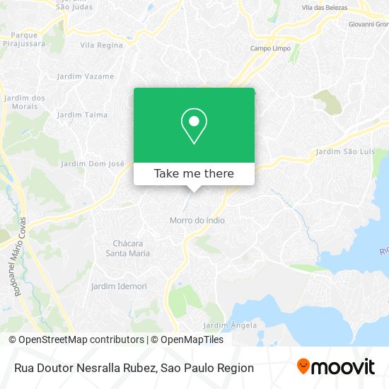 Rua Doutor Nesralla Rubez map