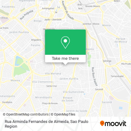 Rua Arminda Fernandes de Almeida map