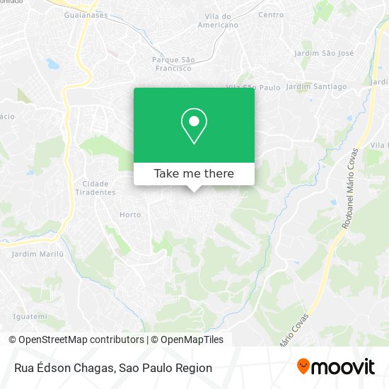 Rua Édson Chagas map