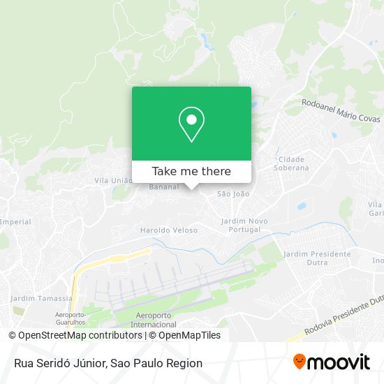 Rua Seridó Júnior map