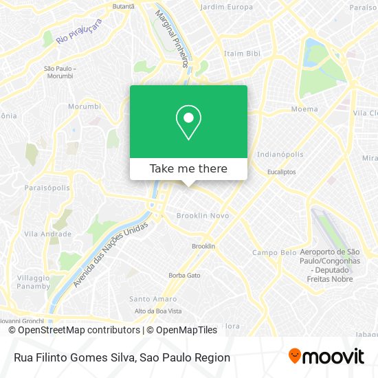 Mapa Rua Filinto Gomes Silva