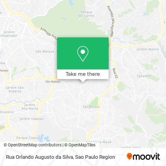Rua Orlando Augusto da Silva map