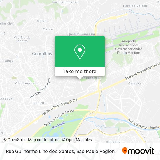 Rua Guilherme Lino dos Santos map