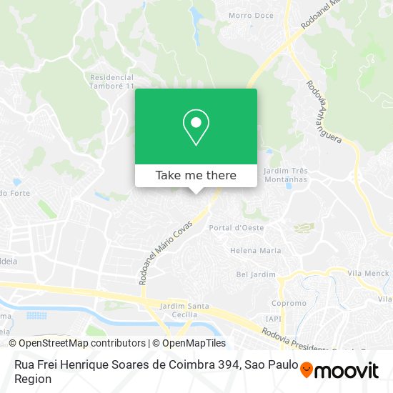 Rua Frei Henrique Soares de Coimbra 394 map