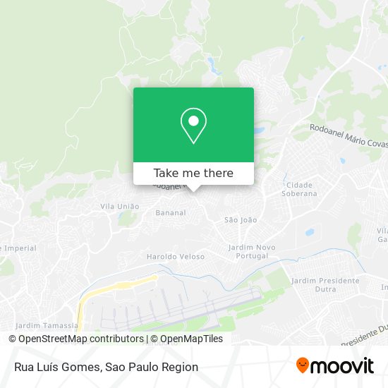 Rua Luís Gomes map