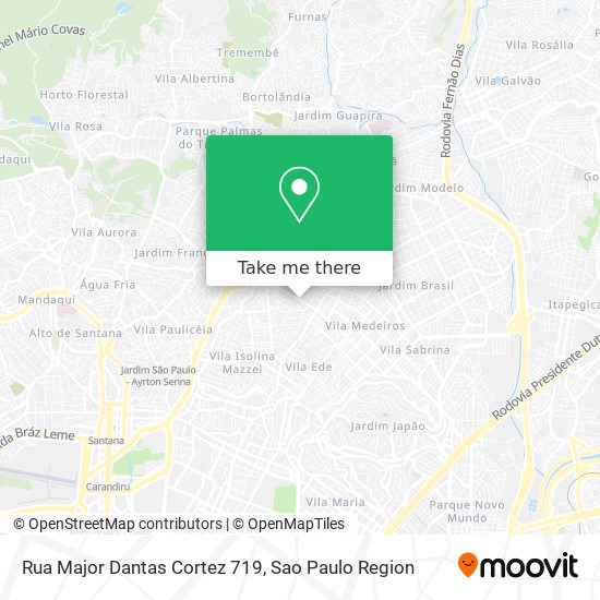 Rua Major Dantas Cortez 719 map