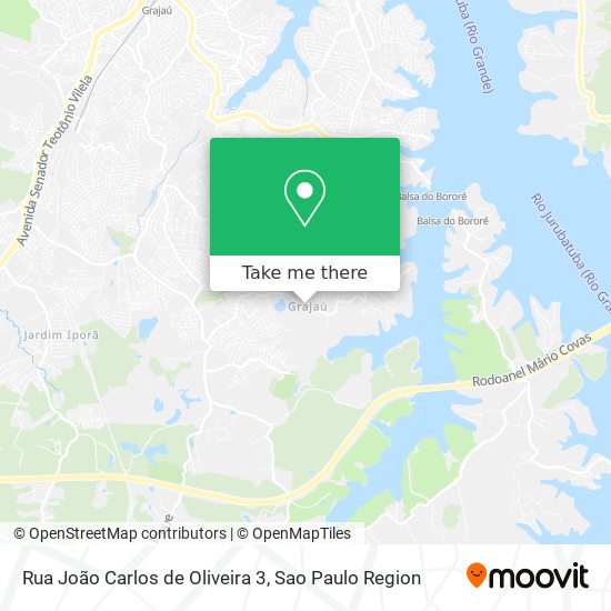 Rua João Carlos de Oliveira 3 map