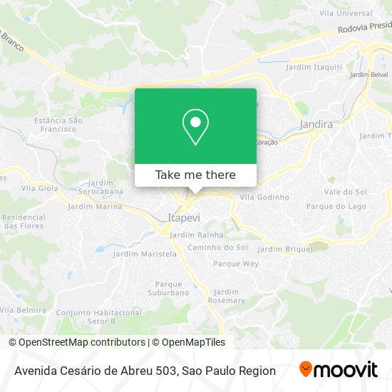 Avenida Cesário de Abreu 503 map