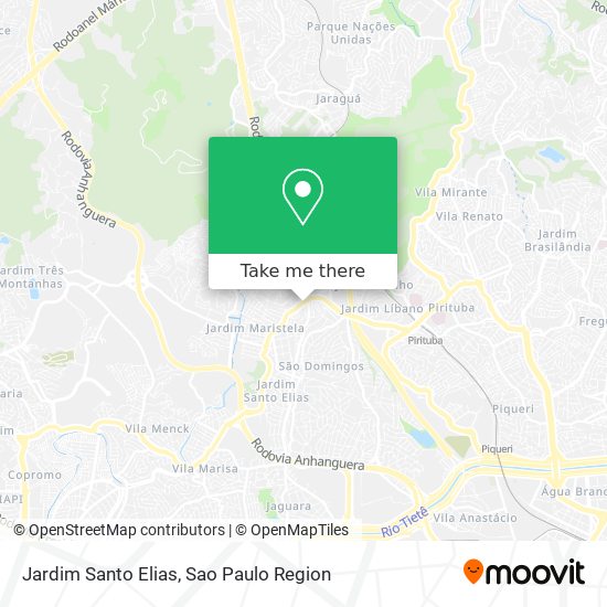 Mapa Jardim Santo Elias