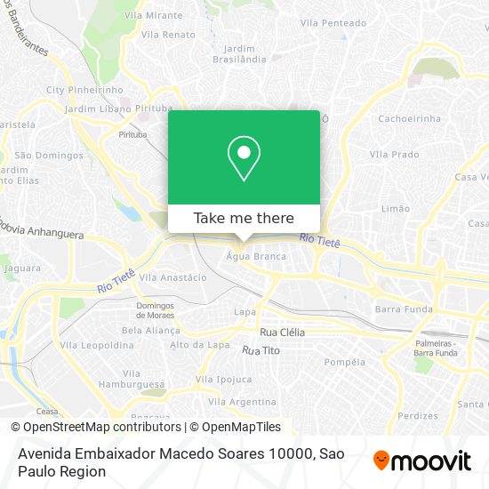 Avenida Embaixador Macedo Soares 10000 map