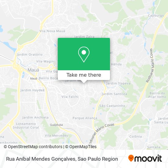 Rua Aníbal Mendes Gonçalves map