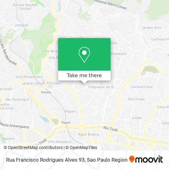 Rua Francisco Rodrigues Alves 93 map