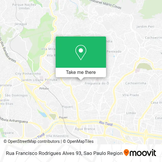 Rua Francisco Rodrigues Alves 93 map