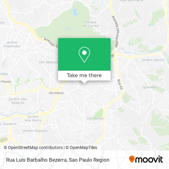 Rua Luís Barbalho Bezerra map