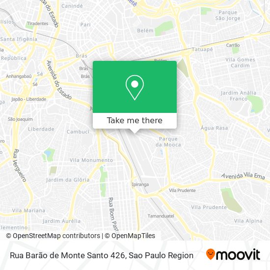 Rua Barão de Monte Santo 426 map