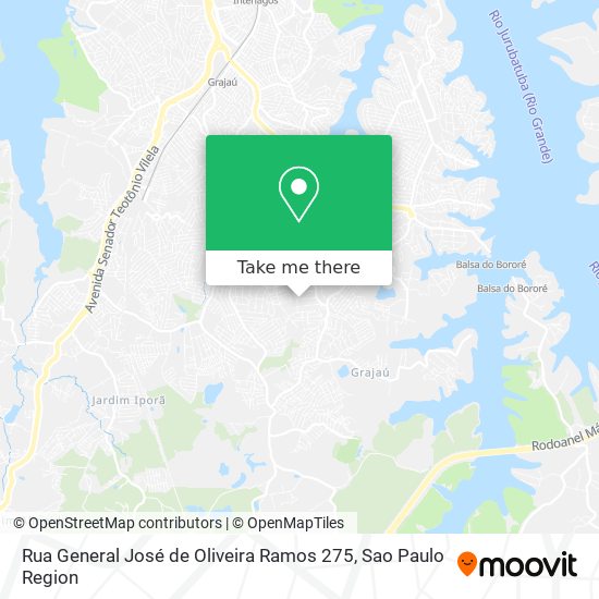 Rua General José de Oliveira Ramos 275 map