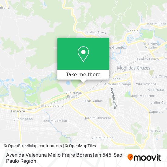 Avenida Valentina Mello Freire Borenstein 545 map