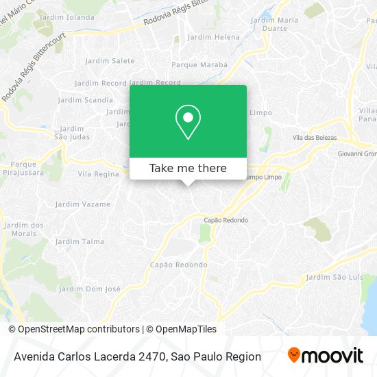 Mapa Avenida Carlos Lacerda 2470