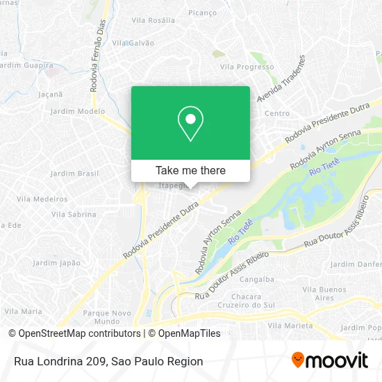Rua Londrina 209 map