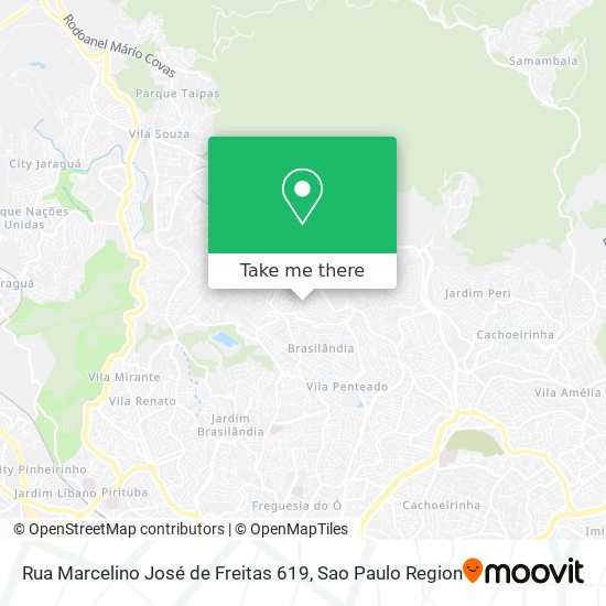 Rua Marcelino José de Freitas 619 map