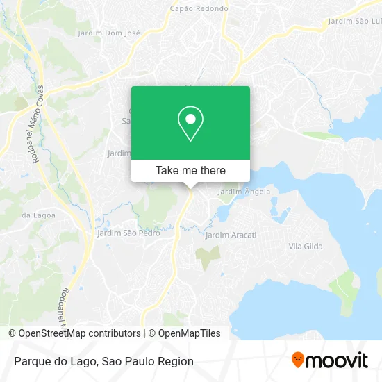 Parque do Lago map