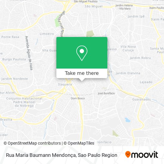 Rua Maria Baumann Mendonça map