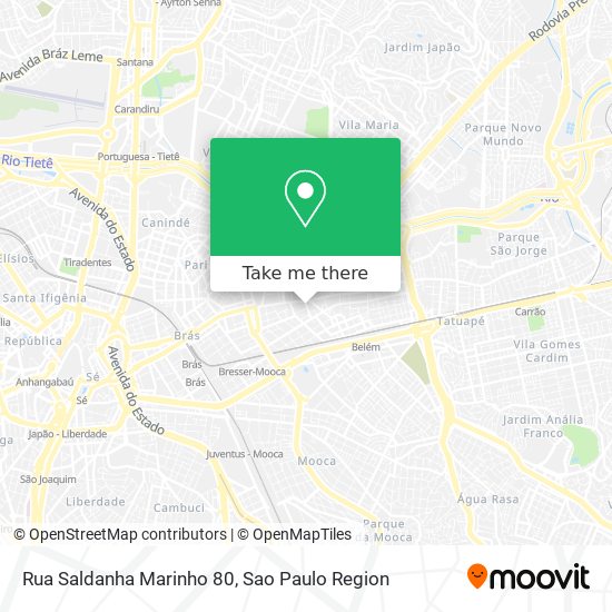 Rua Saldanha Marinho 80 map
