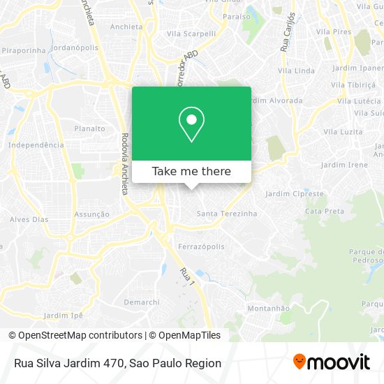 Mapa Rua Silva Jardim 470
