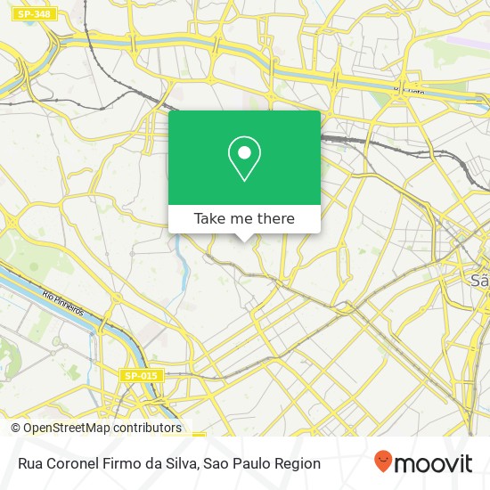 Rua Coronel Firmo da Silva map