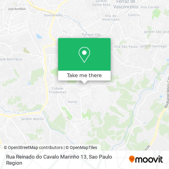 Rua Reinado do Cavalo Marinho 13 map