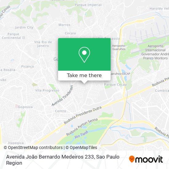 Avenida João Bernardo Medeiros 233 map