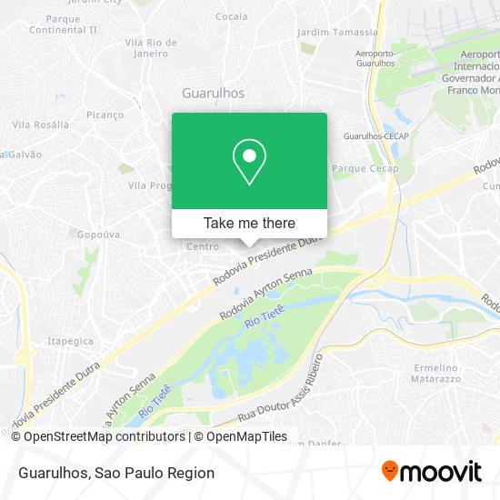 Guarulhos map