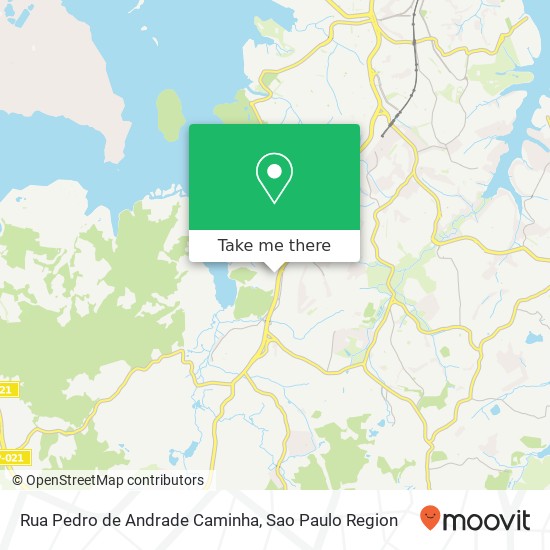 Rua Pedro de Andrade Caminha map