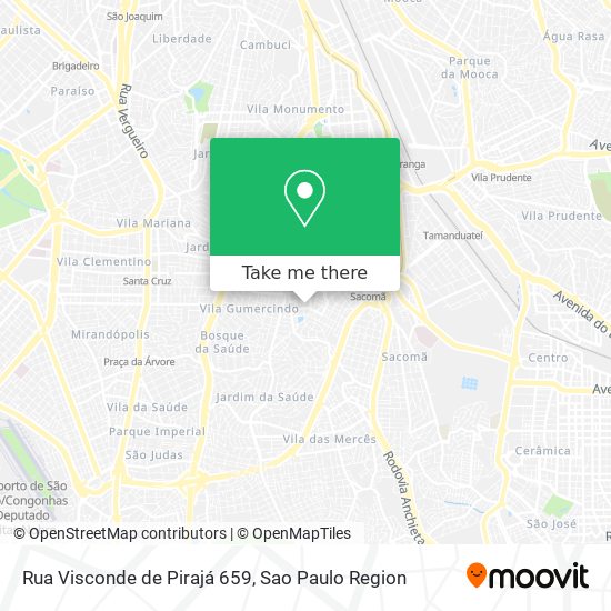 Rua Visconde de Pirajá 659 map