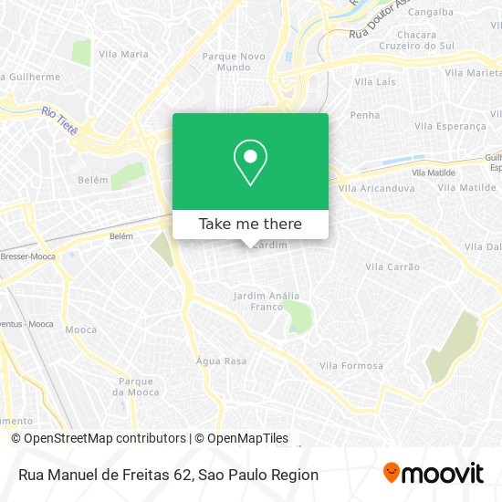 Rua Manuel de Freitas 62 map