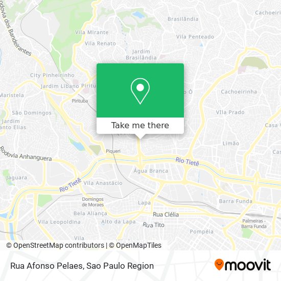 Rua Afonso Pelaes map