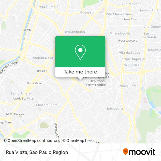 Mapa Rua Viaza