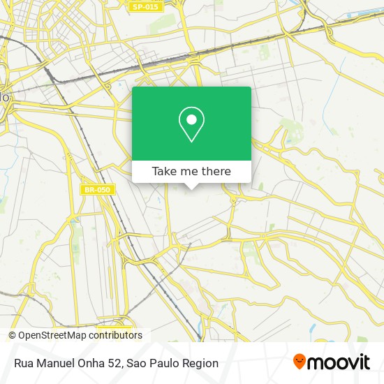 Mapa Rua Manuel Onha 52