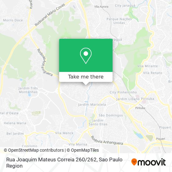 Rua Joaquim Mateus Correia 260 / 262 map