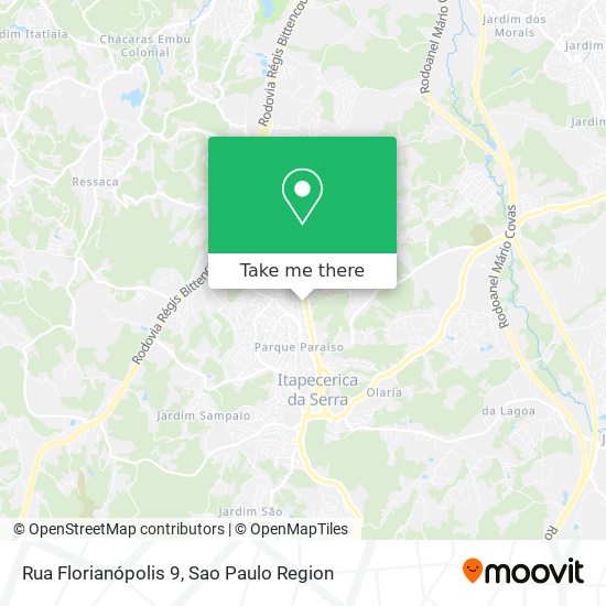 Rua Florianópolis 9 map