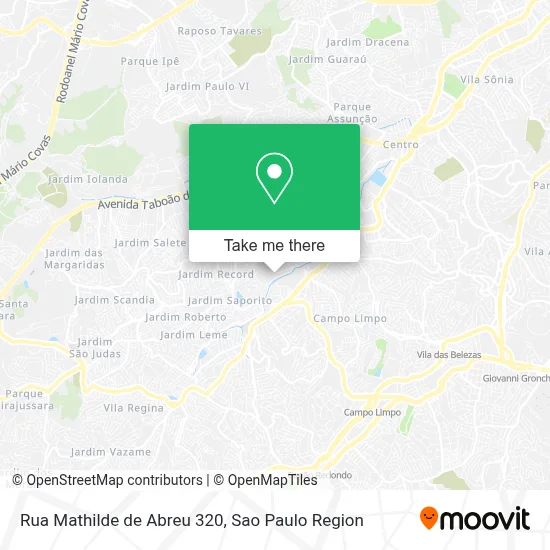 Rua Mathilde de Abreu 320 map