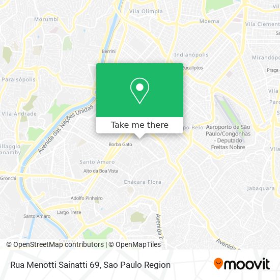 Rua Menotti Sainatti 69 map