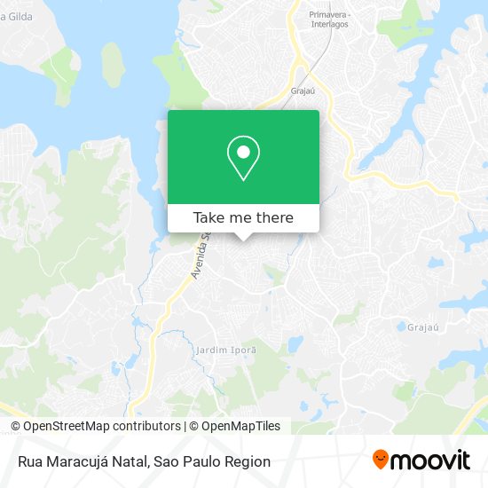 Rua Maracujá Natal map