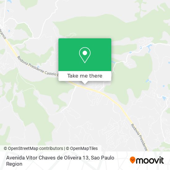 Avenida Vítor Chaves de Oliveira 13 map