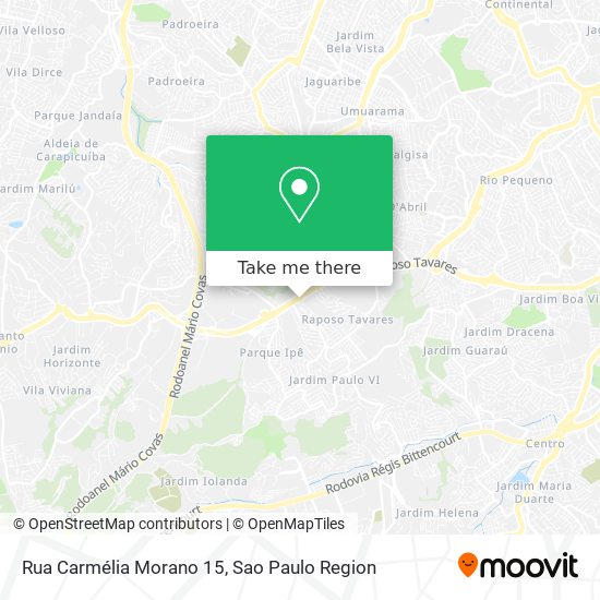 Rua Carmélia Morano 15 map