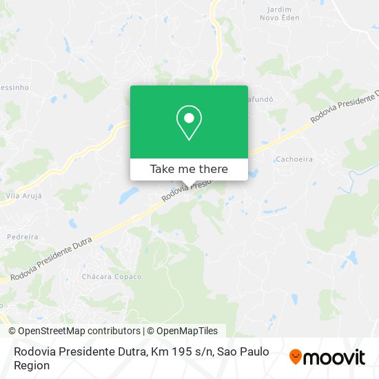 Rodovia Presidente Dutra, Km 195 s / n map